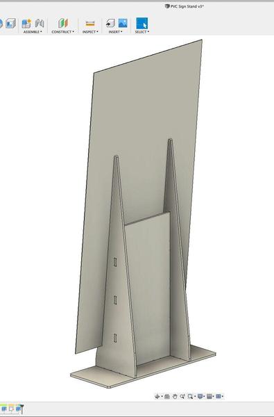 Custom Fabricated PVC Panel with Display Stand for NEX — Custom Graphics & Sign Designs, Northeast Florida